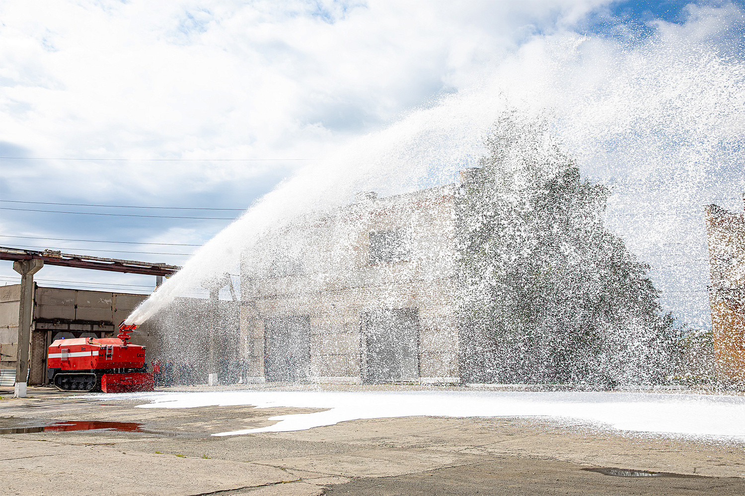 Машина пожаротушения МП7