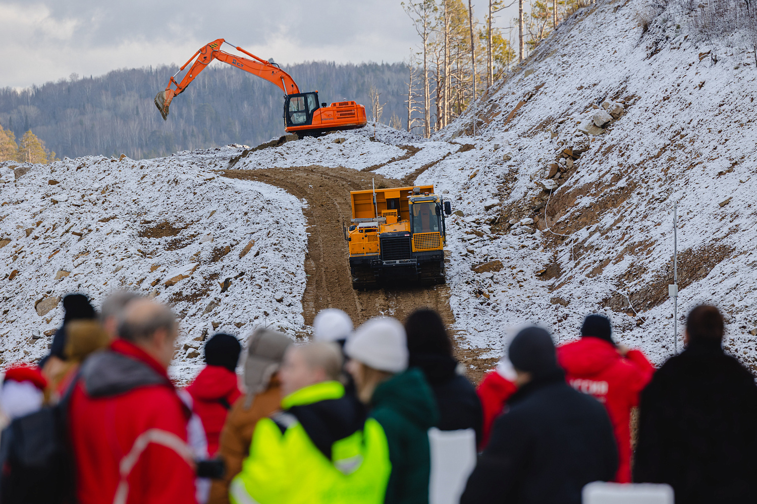 На участке федеральной трассы М-5 «Урал» прошла беспрецедентная строительная кампания