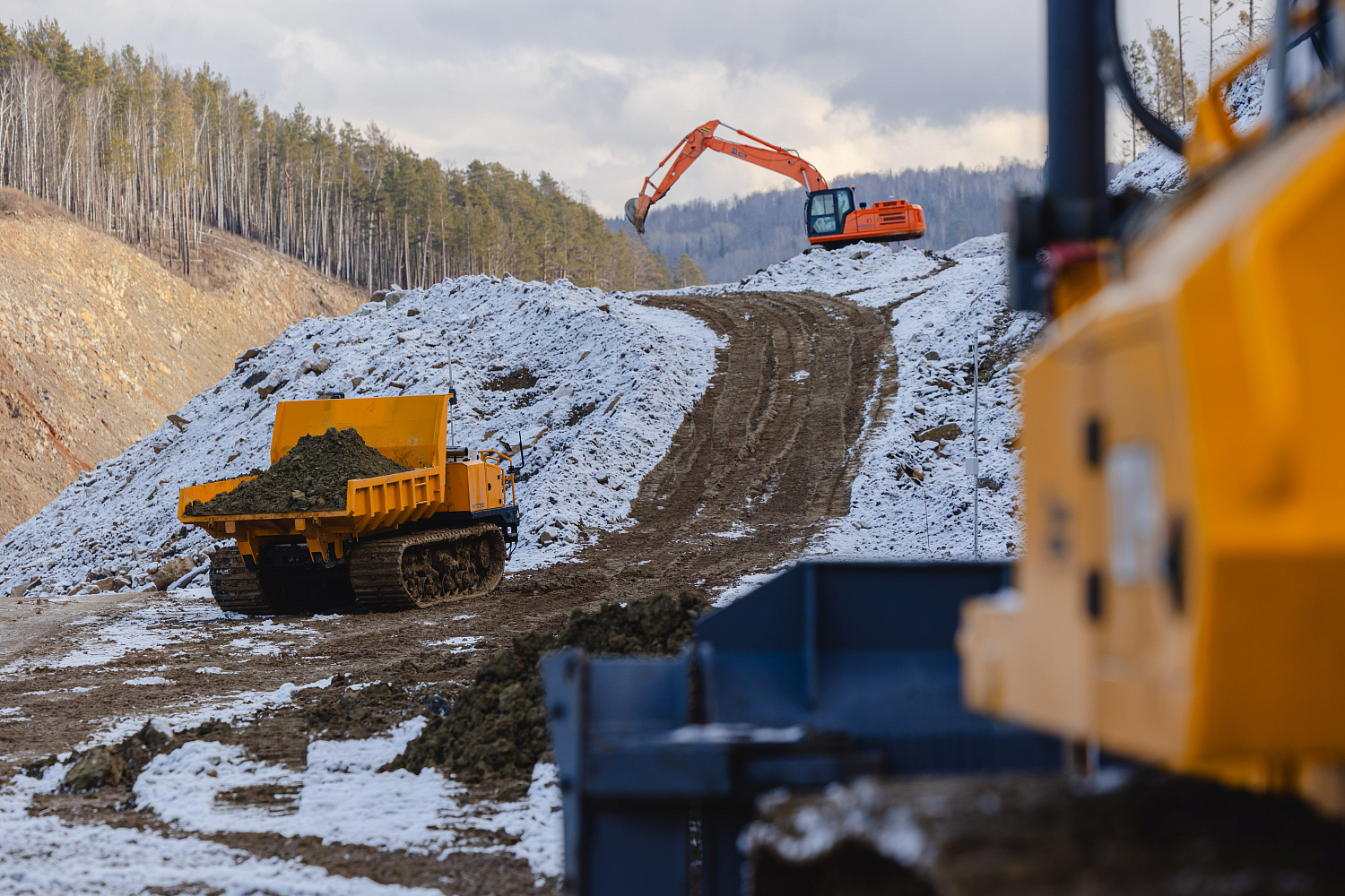На участке федеральной трассы М-5 «Урал» прошла беспрецедентная строительная кампания