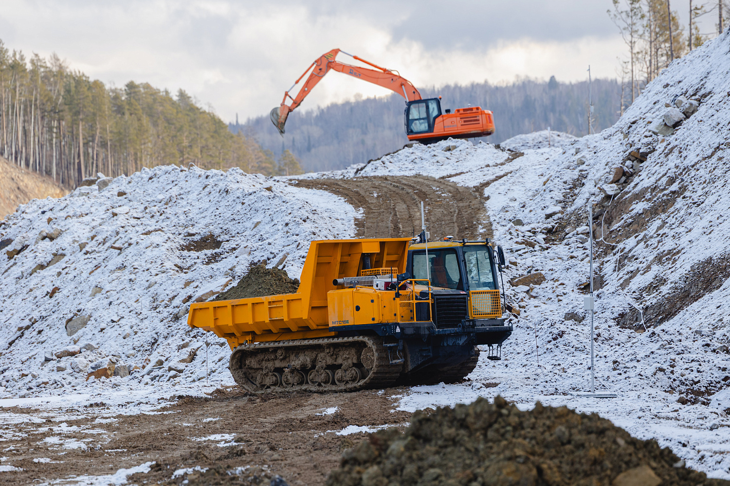 На участке федеральной трассы М-5 «Урал» прошла беспрецедентная строительная кампания